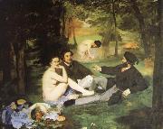 Edouard Manet Having lunch on the grassplot oil painting picture wholesale